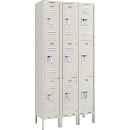 Global Industrial 36 in W, 15 D, 78 in H, Tan 493414TN